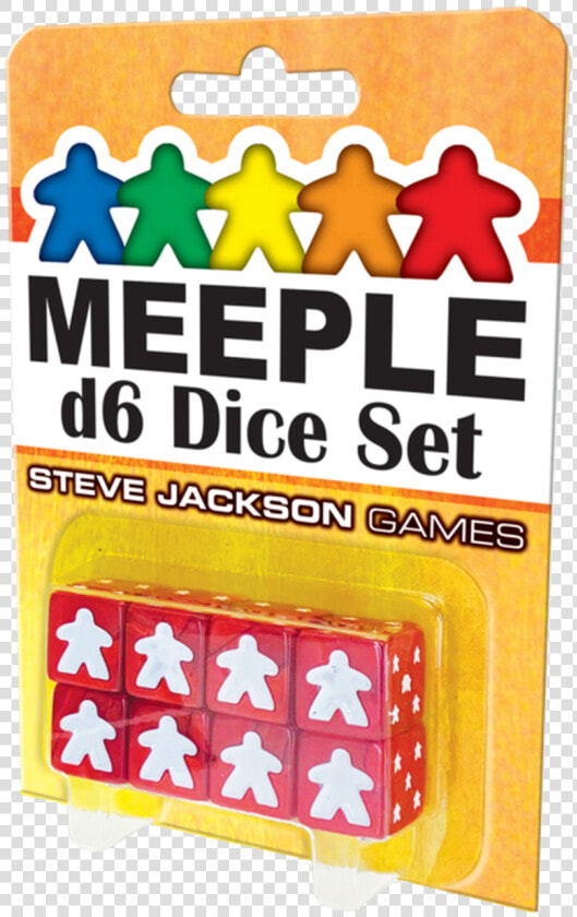 Meeple D6 Dice Set   Game  HD Png DownloadTransparent PNG