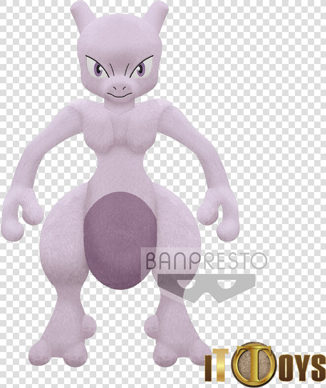 Pokemon Mewtwo Strikes Back Evolution Super Big Plush   Mewtwo Strikes Back Evolution Plush  HD Png DownloadTransparent PNG