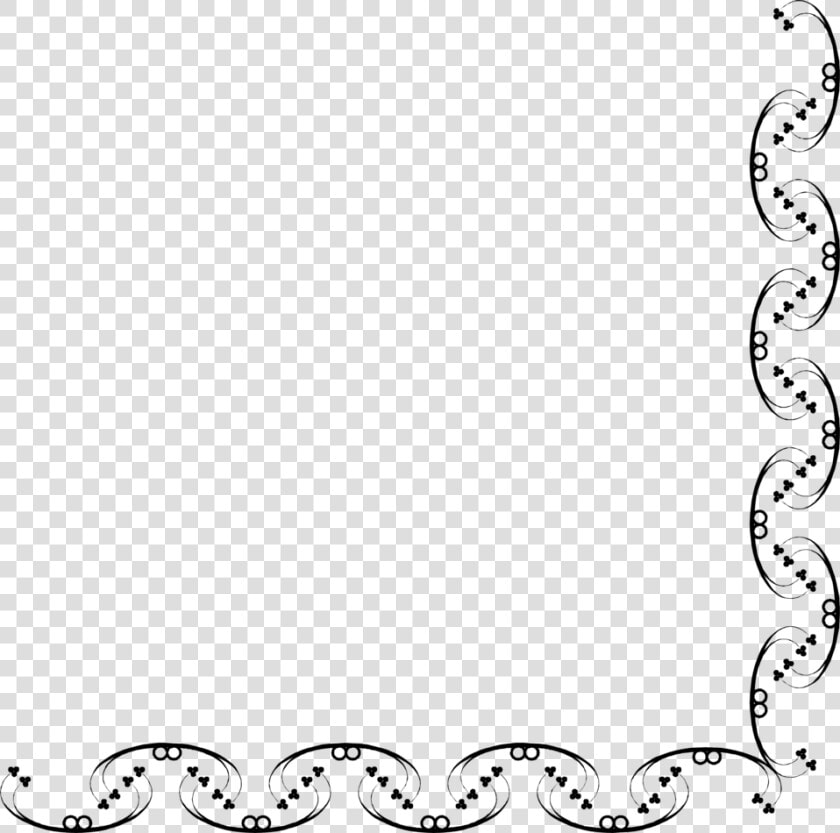 Corner Lower Right Free   Transparent Background Music Note Border Transparent  HD Png DownloadTransparent PNG