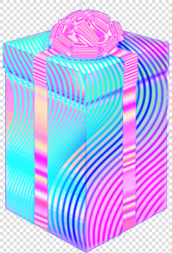  holo  holographic  holodaze  present  christmas  holo   Box  HD Png DownloadTransparent PNG