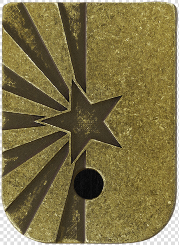 Arizona Flag Brass Rugged Mag Plate   Flag Of Arizona  HD Png DownloadTransparent PNG