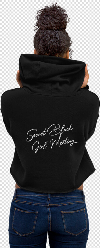 Member Sbgm Logo Mockup Back Womens 2 Black   Cool Black Hoodie  HD Png DownloadTransparent PNG
