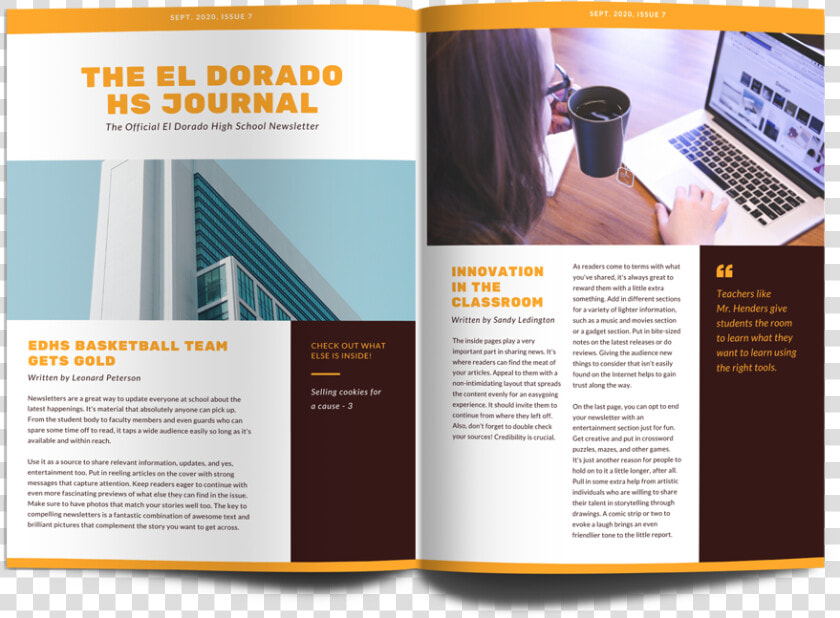Newsletter Printing With Conquest Graphics   Flyer  HD Png DownloadTransparent PNG