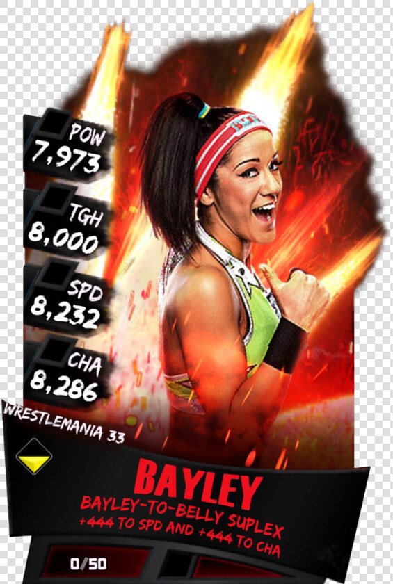 Bayley S3 14 Wrestlemania33 Ringdom   Shawn Michaels Wwe Supercard  HD Png DownloadTransparent PNG
