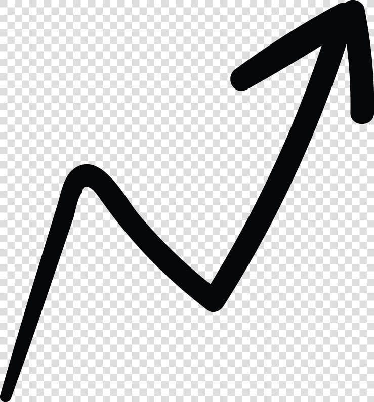 Up Arrow Zigzag Line Doodle   Zig Zag Up Arrow  HD Png DownloadTransparent PNG