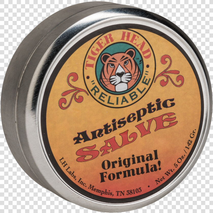 Tiger Head Antiseptic Salve   Circle  HD Png DownloadTransparent PNG