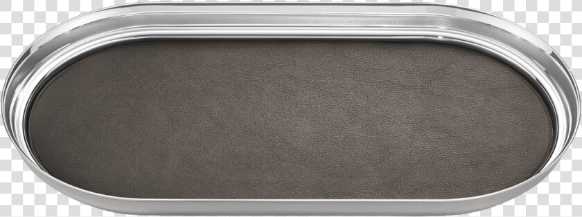 Georg Jensen Manhattan Tray W Leather   Stainless Leather Tray  HD Png DownloadTransparent PNG