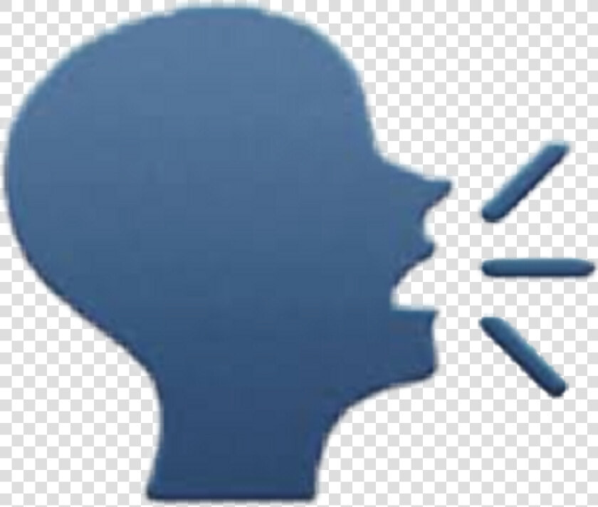 Emoji Speak Speaking Talk Talking Yelling Yell Psa   Emoji Talking  HD Png DownloadTransparent PNG