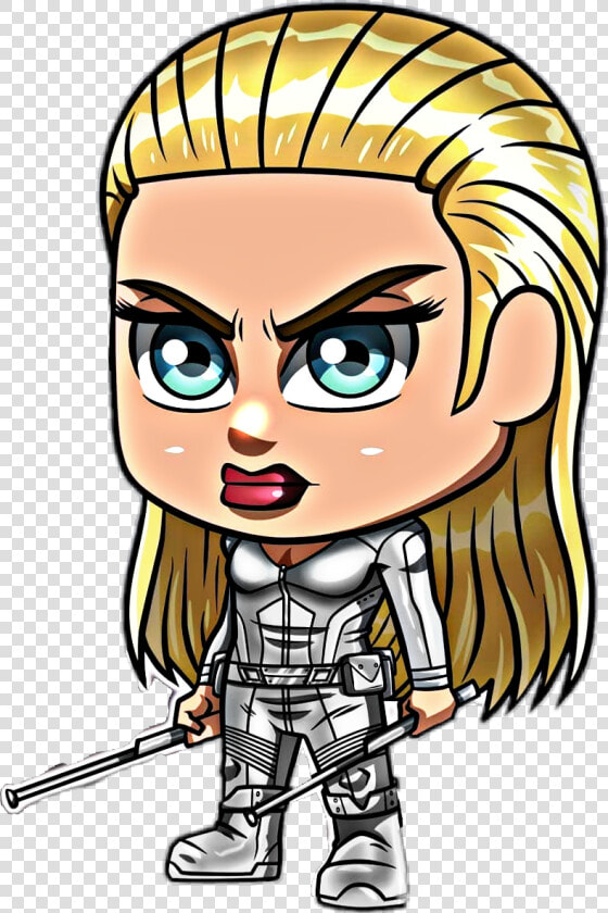 The White Canary Dc Legends Of Tomorrow sticker Art   Cartoon  HD Png DownloadTransparent PNG