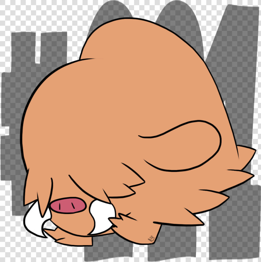 Piloswine Pokemon Pokemonaday Fanart Artists On Tumblr  HD Png DownloadTransparent PNG