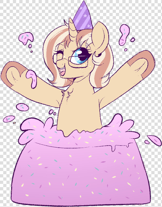 Lulubell  Birthday  Cake  Food  Frosting  Icing  Jumping   Cartoon  HD Png DownloadTransparent PNG