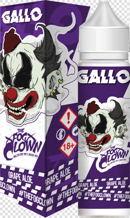 The Fog Clown   Fog Clown E Liquid Sajos  HD Png DownloadTransparent PNG