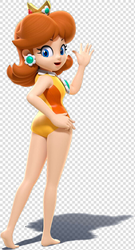 Mario  amp  Sonic   Daisy Mario And Sonic  HD Png DownloadTransparent PNG
