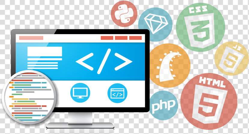 Online School Clipart Clipart Freeuse Download Student   Technology Programming Language Png  Transparent PngTransparent PNG