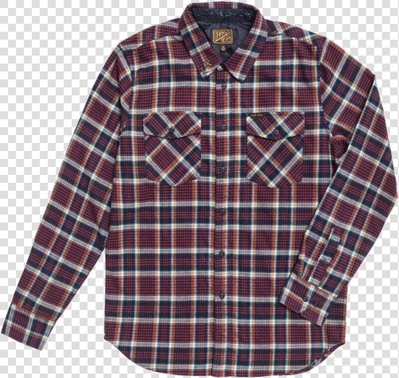 Dark Seas Slacker Flannel Navy red  HD Png DownloadTransparent PNG