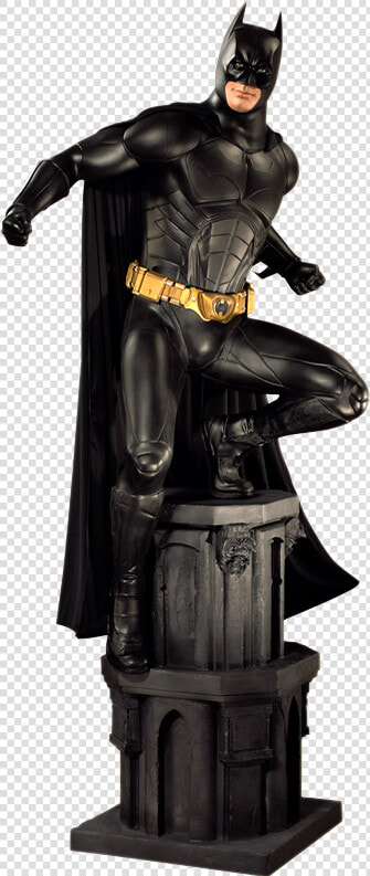 Batman Begins Life Size Statue  HD Png DownloadTransparent PNG