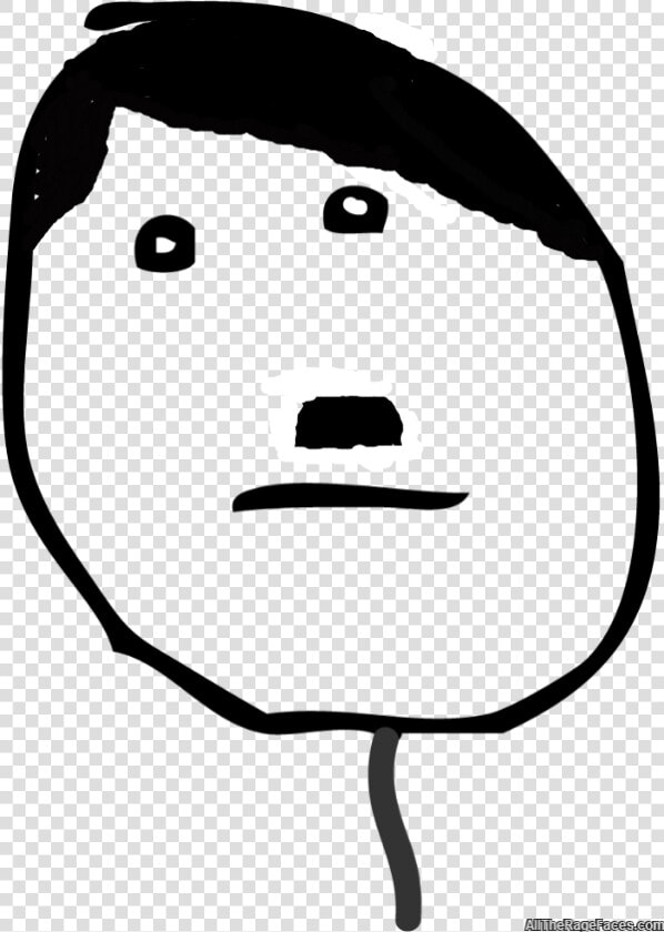 Rage Meme Poker Face Clipart   Png Download   Hitler Rage Face Png  Transparent PngTransparent PNG