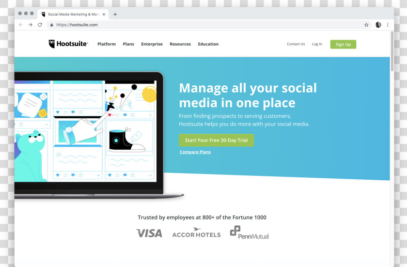 Manage All Your Social Media In One Place  HD Png DownloadTransparent PNG