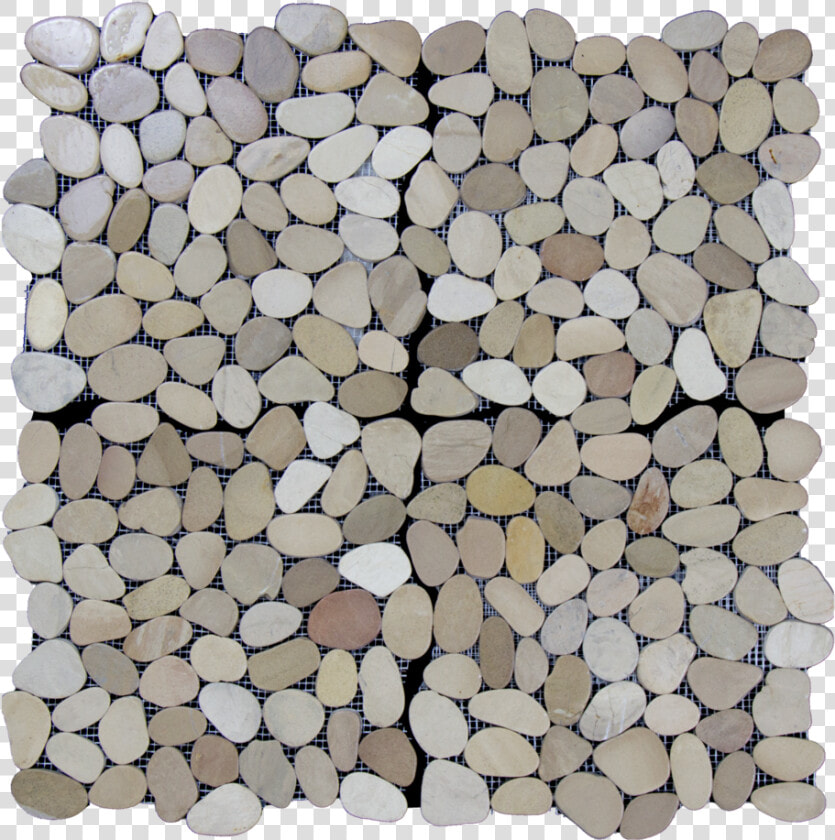 Flat Matt Pebbles Mixed Warm Hues Pebbles   Floor  HD Png DownloadTransparent PNG