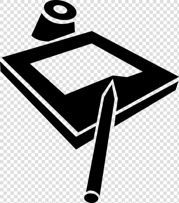 Vector Illustration Of Digitizing Graphics Tablet With  HD Png DownloadTransparent PNG