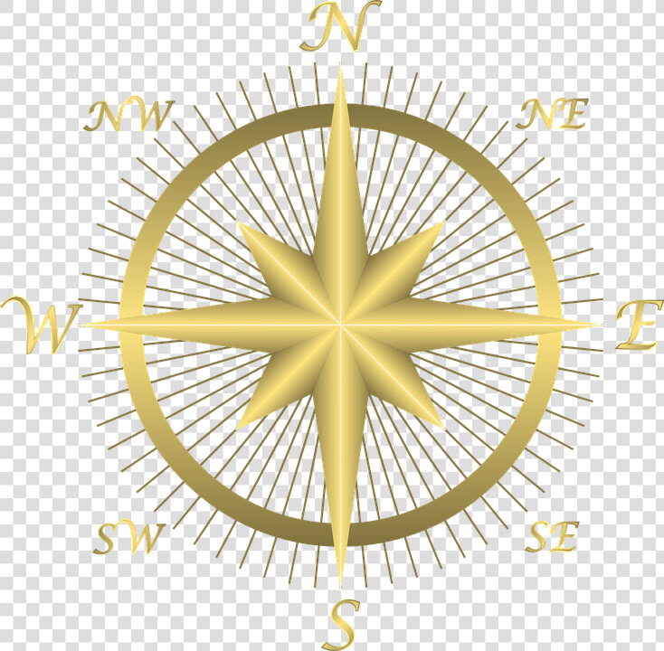 Compass  Directions  East  Map  North  South  West   Infinite Fractals  HD Png DownloadTransparent PNG