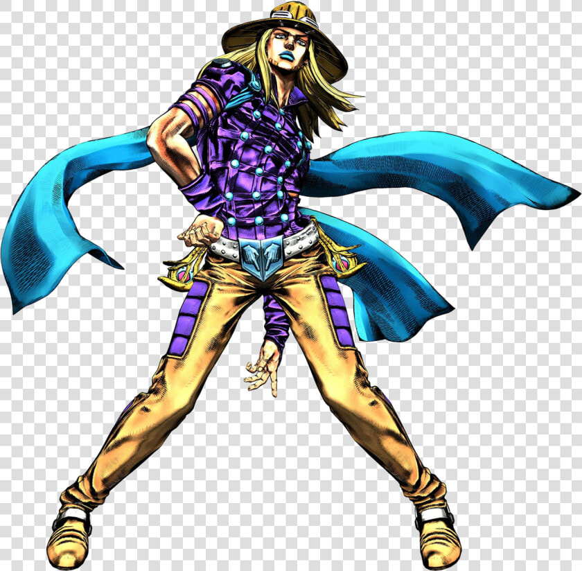Character Profile Wikia   Gyro Zeppeli All Star Battle  HD Png DownloadTransparent PNG