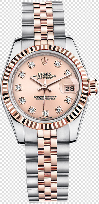 Pink Daytona Datejust Watch Rolex Watches Submariner   Lady Rolex Watch Singapore  HD Png DownloadTransparent PNG