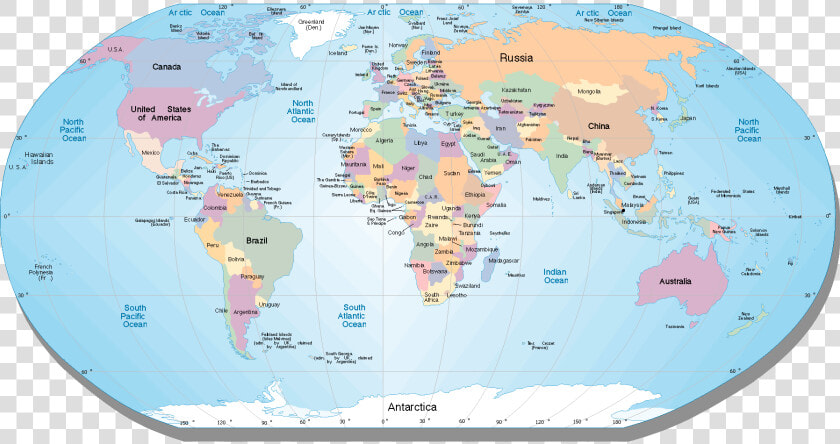 Colombia Map Png   Png Download   World Flat Map Countries  Transparent PngTransparent PNG