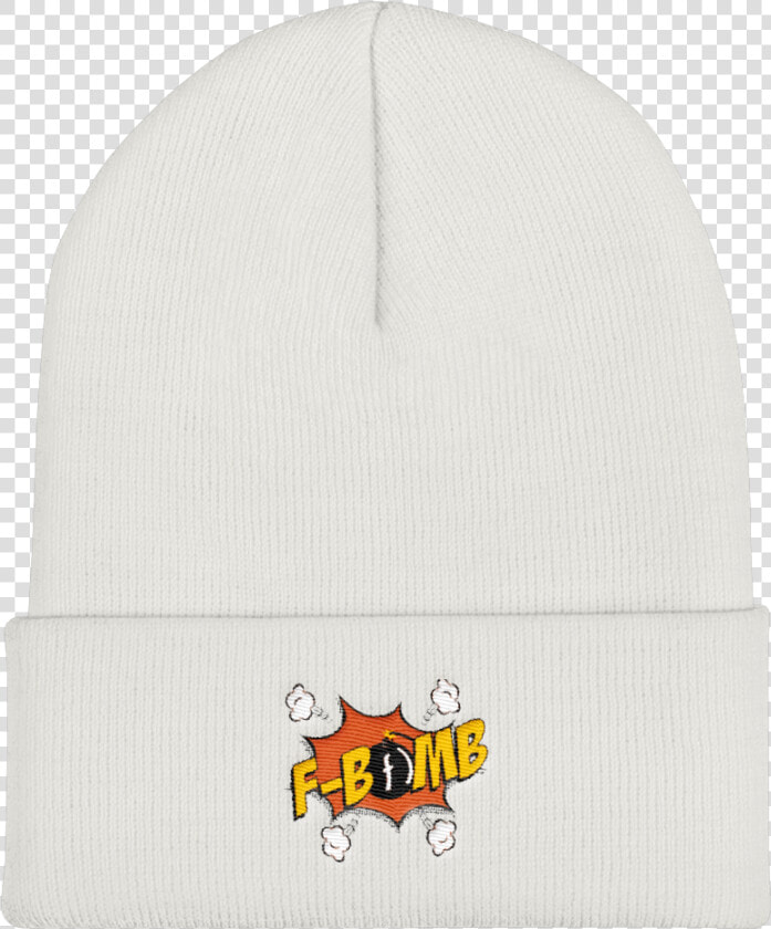 Dreamlove Cartoon Fbomb Cuffed Beanie   Beanie  HD Png DownloadTransparent PNG