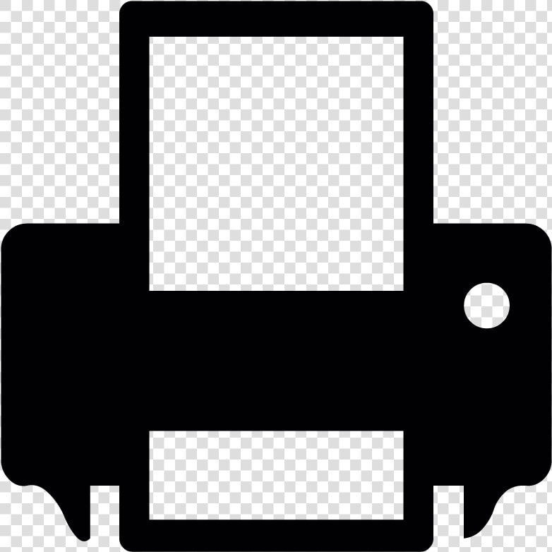 Printer Printing Vector Icon  HD Png DownloadTransparent PNG