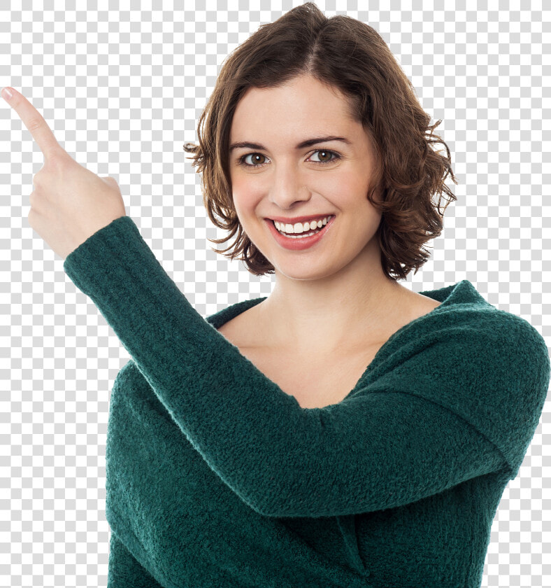 Women Pointing Left Royalty free Png Image   Royalty Free Images Women  Transparent PngTransparent PNG