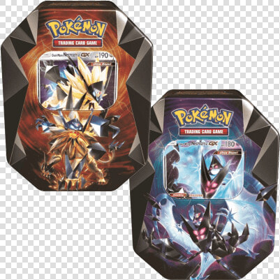 Pkmsprngtin2018   Pokemon Necrozma Gx Tin  HD Png DownloadTransparent PNG