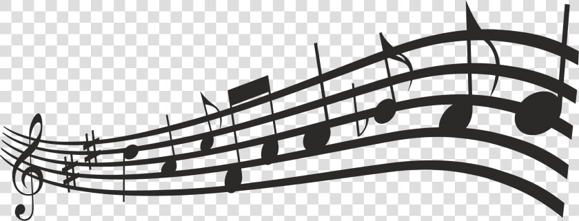 Clip Art Pentagrama Musical   Transparent Flowing Music Notes  HD Png DownloadTransparent PNG