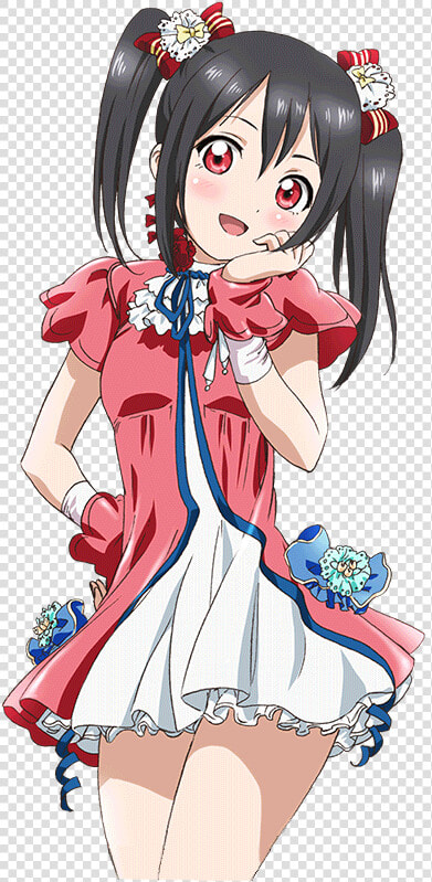 Nico Nico Nii Render   Png Download   Love Live Nico Yazawa Png  Transparent PngTransparent PNG
