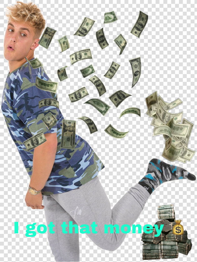Jake Pauls Got That Money 💰💵💸   Raining Money Gif Png  Transparent PngTransparent PNG
