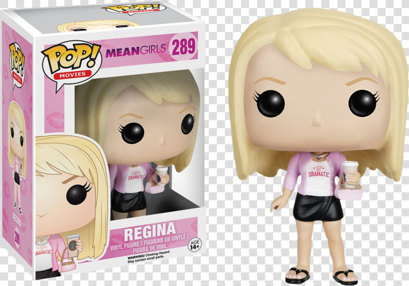 Regina Pop Vinyl Figure   Mean Girls Funko Pop  HD Png DownloadTransparent PNG