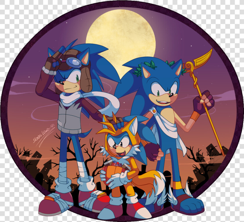 Boom Sonic And Modern Sonic  HD Png DownloadTransparent PNG