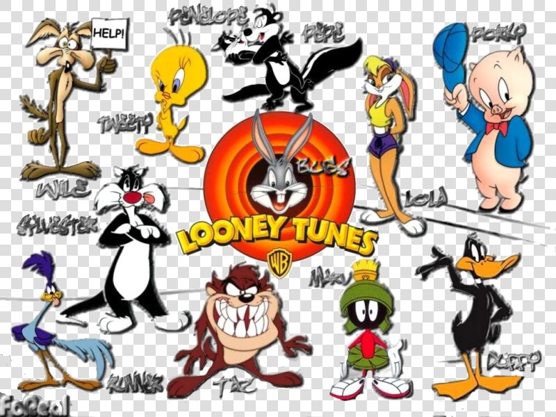 Transparent Bugs Bunny Clipart   Looney Tunes Full Cast  HD Png DownloadTransparent PNG