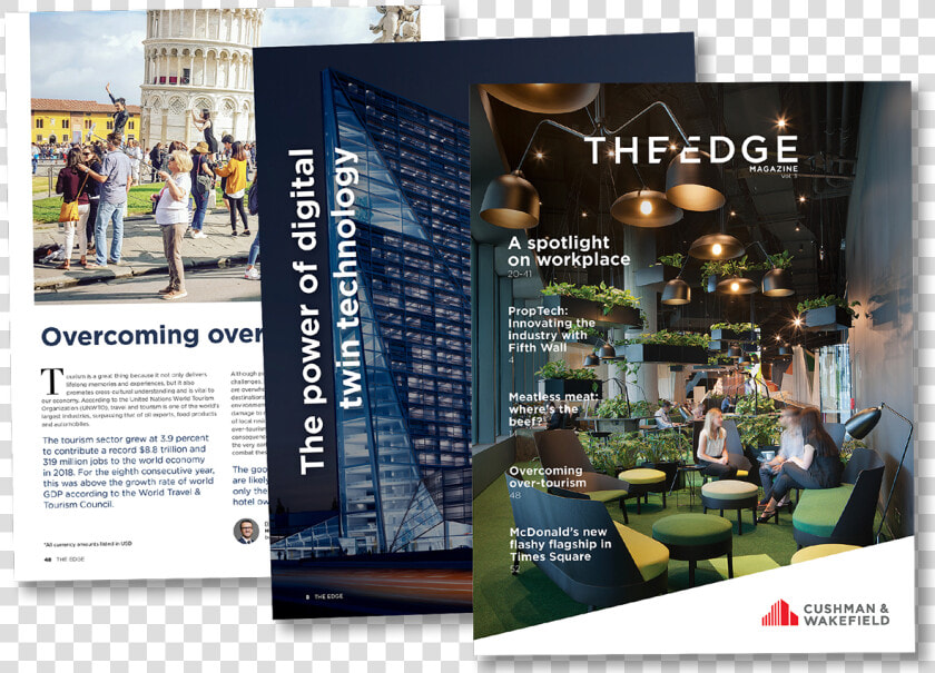 Edge Magazine   Cushman  amp  Wakefield  HD Png DownloadTransparent PNG
