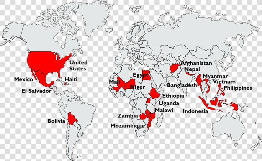 Sponsorship Letters Map 1000x615px Country Is The Biggest    Country Is The Greatest Threat To World Peace  HD Png DownloadTransparent PNG
