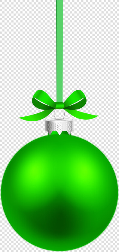 Green Hanging Christmas Ball Png Clipart   Green Hanging Christmas Ball  Transparent PngTransparent PNG