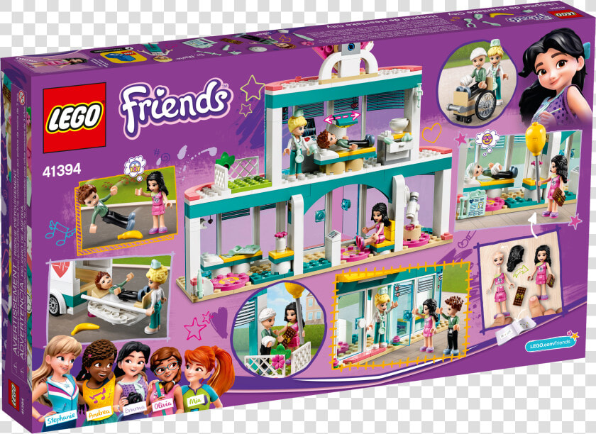 Lego Friends Heartlake City Hospital  HD Png DownloadTransparent PNG
