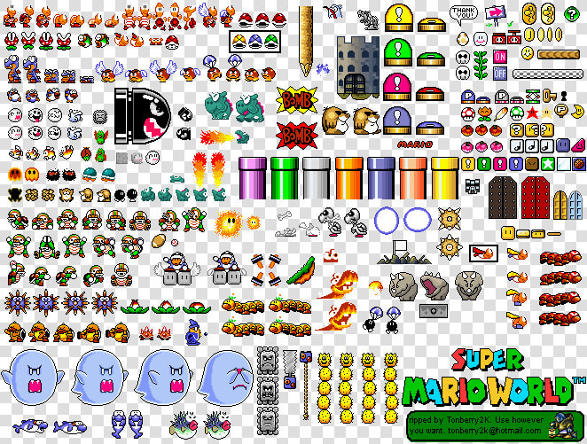 Super Mario World Sprite Png   All Super Mario World Blocks  Transparent PngTransparent PNG