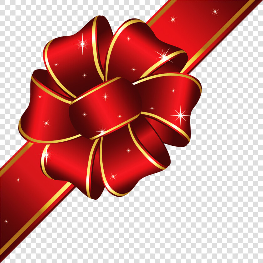 Golden Border Red Ribbon Free Clipart Download   Red Gift Ribbon Png  Transparent PngTransparent PNG