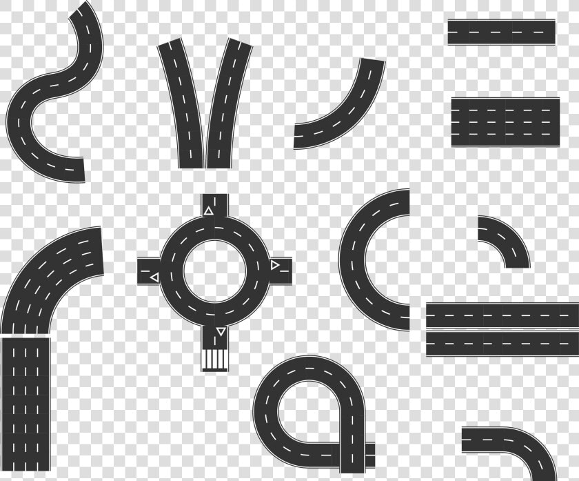 Euclidean Vector Curve Transport Road Download Free   Road Png Curve  Transparent PngTransparent PNG