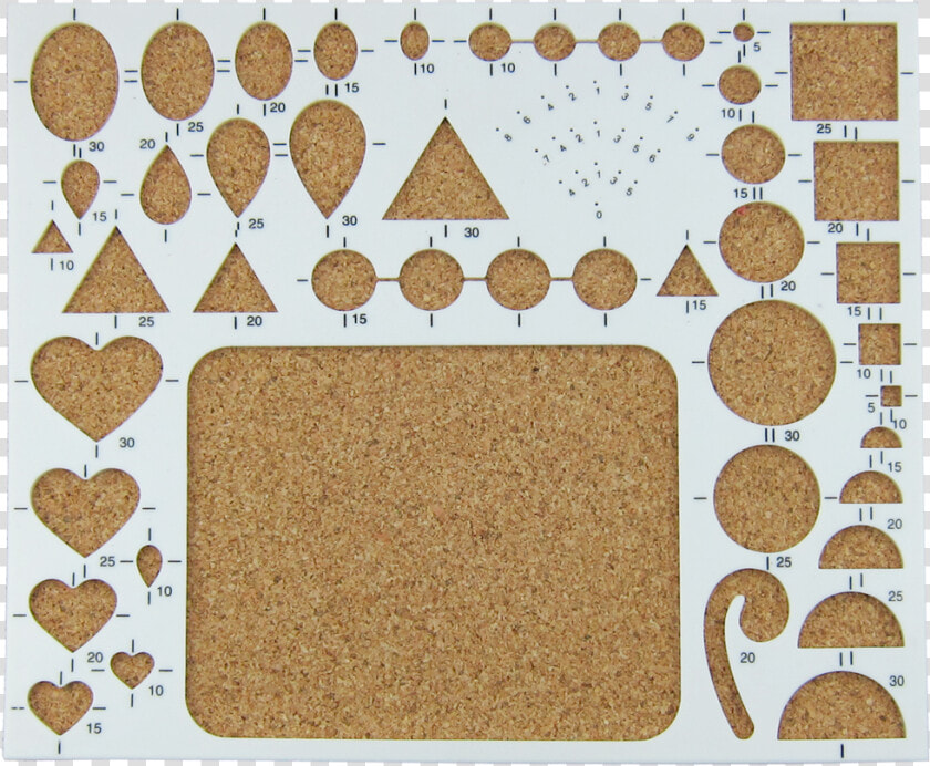 Quilling Sizing Cork Board   Paper Quilling Tools Set  HD Png DownloadTransparent PNG