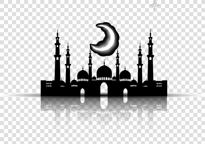 Silhouette Mosque Islamic Black Halal Church Architecture   Sheikh Zayed Mosque  HD Png DownloadTransparent PNG
