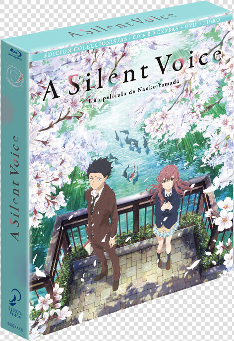 Bluray Collectors Edition A Silent Voice   Dvd A Silent Voice  HD Png DownloadTransparent PNG