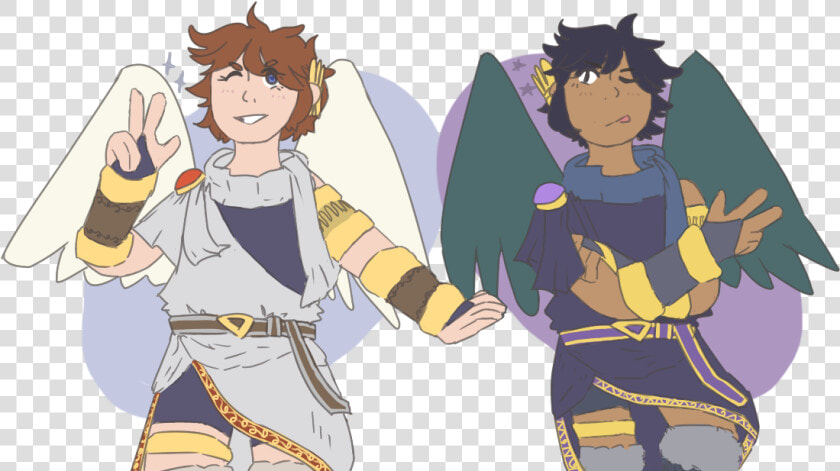 Kid Icarus Kid Icarus Uprising Kiu Pit Dark Pit Pittoo   Pittoo Kid Icarus  HD Png DownloadTransparent PNG