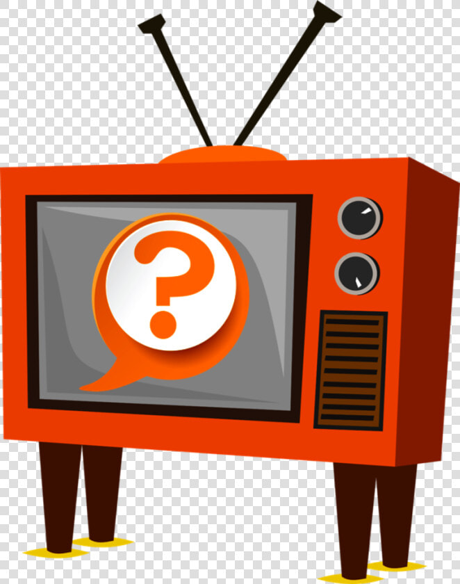 Orange Classic Set Png Glq Qm Question Mark Angled   Television Clipart Png  Transparent PngTransparent PNG